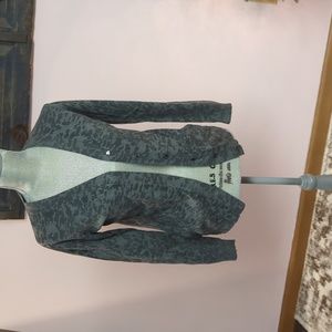 Tchibo Gray Leopard Print Sweater